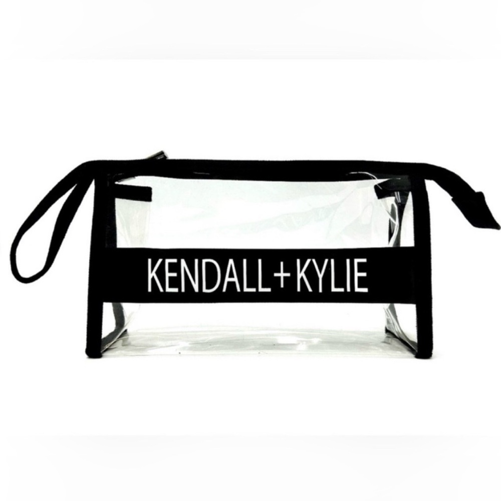 Kendall & Kylie Clear Cosmetic Bag NEW
